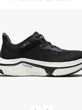 Cadense Original Adaptive Rewalk Black White Mens Sneakers size 10